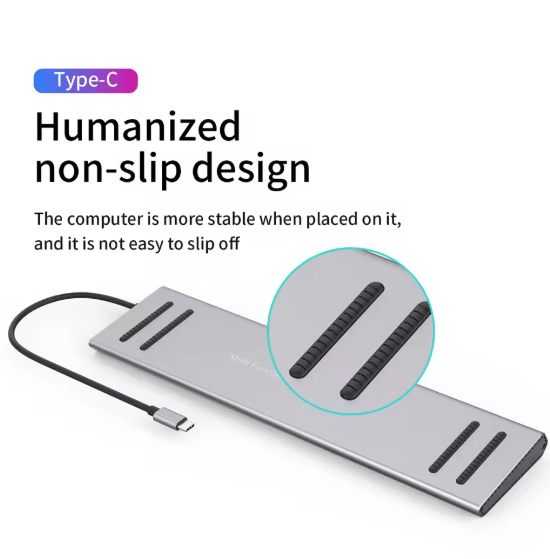 14-in-1 USB-C Docking Station with 4K HDMI, Ethernet, USB 3.0 & 100W PD Charging 🚀💻