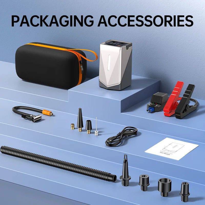 Portable Multi-Function Car Jump Starter – Emergency Battery Booster & Power Bank