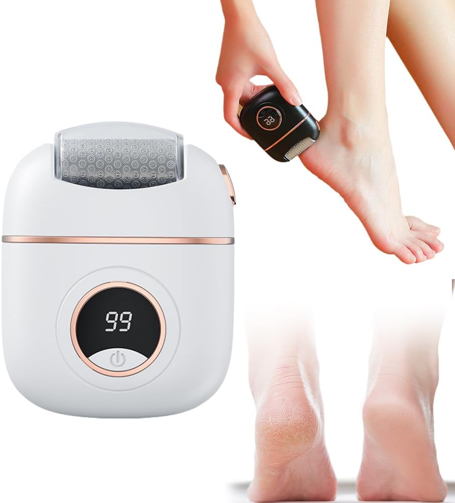 Electric Foot Callus Remover | Rechargeable Pedicure Foot File for Smooth, Soft Feet