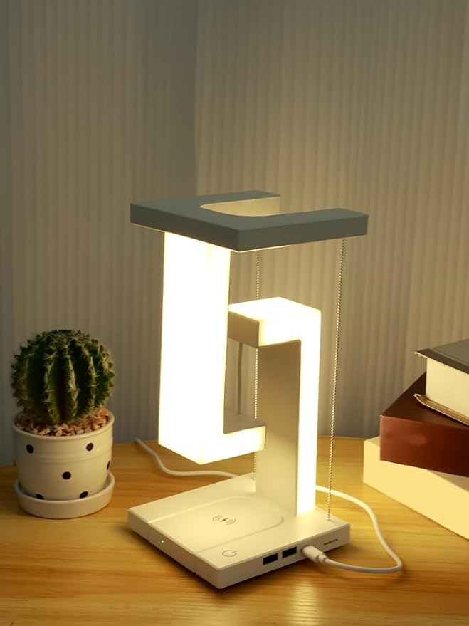 Tensegrity Smart LED Desk Lamp with Wireless Charge