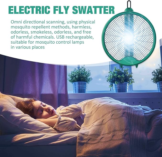 Stackable Electric Mosquito Swatter