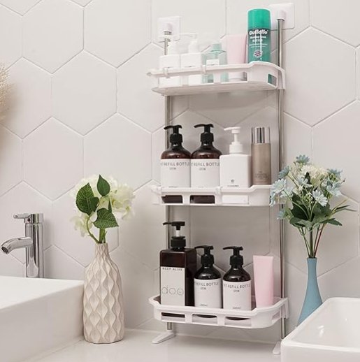 Hanging Storage Rack – Space Saving Wall Mounted Organizer Shelf Ⓢ