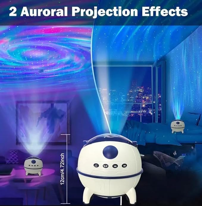 Galaxy Light Lamp – Starry Sky Projector Night Light for Bedroom, Kids & Home Décor