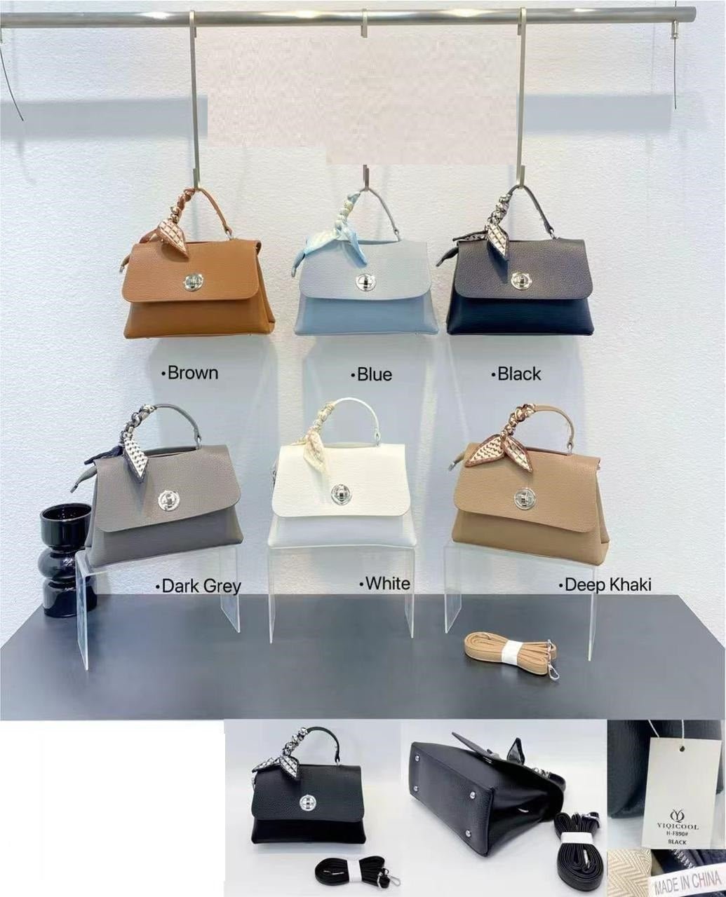 Elegant Flap Top Handle Handbag for Women – Stylish Fashion Purse