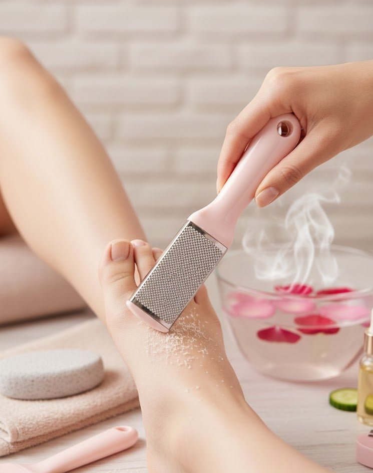 Q&H Pedicure Kit – Professional Foot Care Set with Callus Remover, Foot File & Pedicure Tools