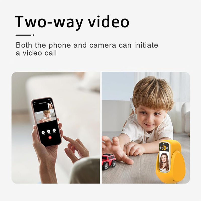 Video Calling Smart Network Camera – HD WiFi Security Camera with Two-Way Video Calling & Motion Detection