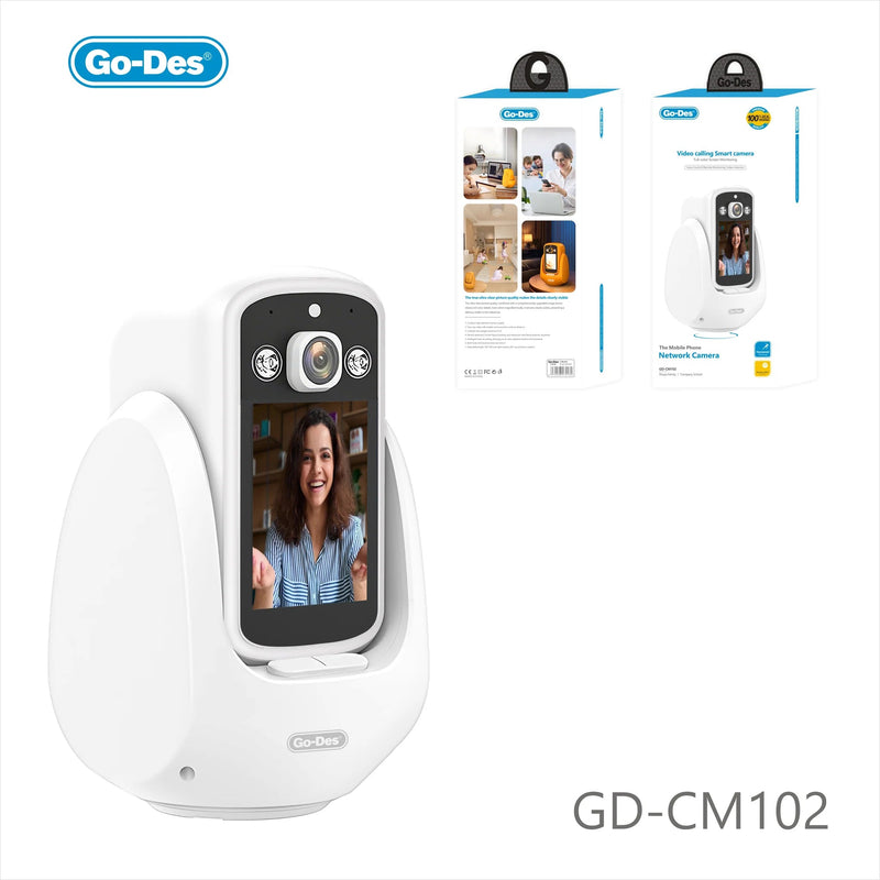 Video Calling Smart Network Camera – HD WiFi Security Camera with Two-Way Video Calling & Motion Detection