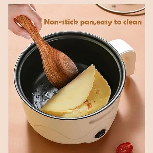 Electric Mini Cooking Pot with Lid – Portable Non-Stick Multi Cooker for Noodles, Soup & Hot Pot | NovaCart UAE