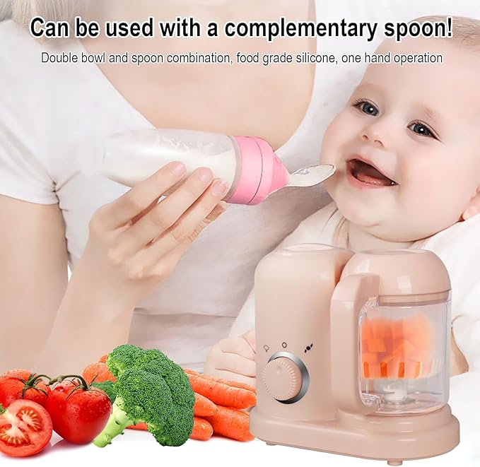 4-in-1 Baby Food Maker & Steamer Blender | Baby Food Processor for Fruits, Vegetables & Purees