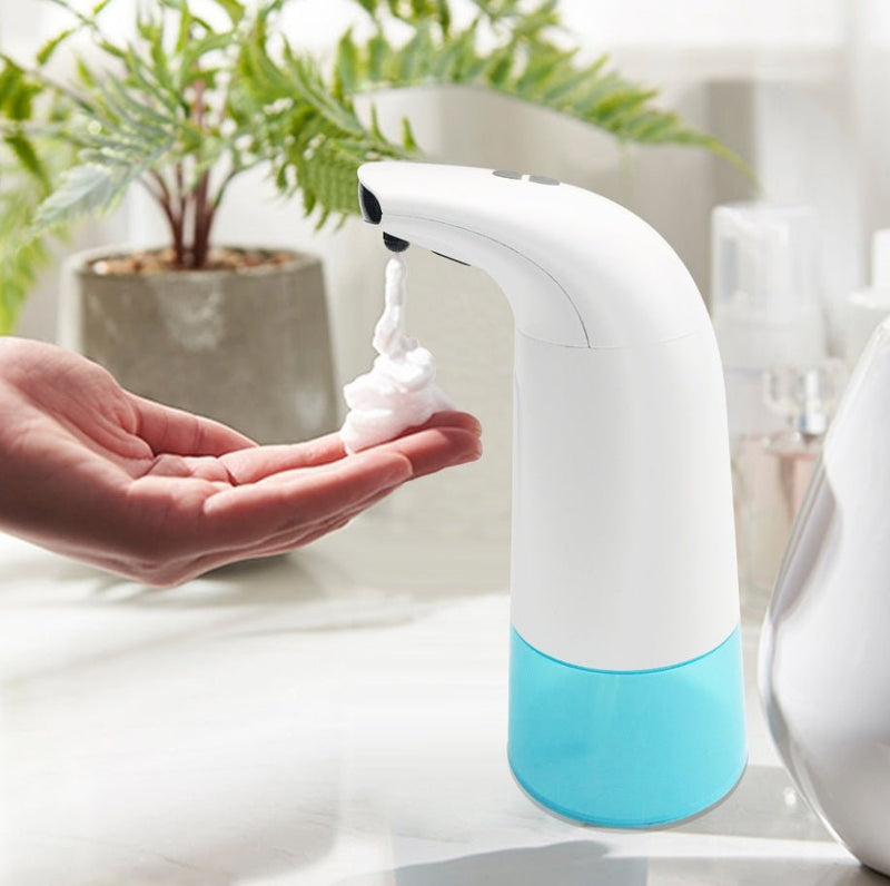 Automatic Foaming Soap Dispenser – Touchless Rechargeable Hand Soap Dispenser for Bathroom & Kitchen