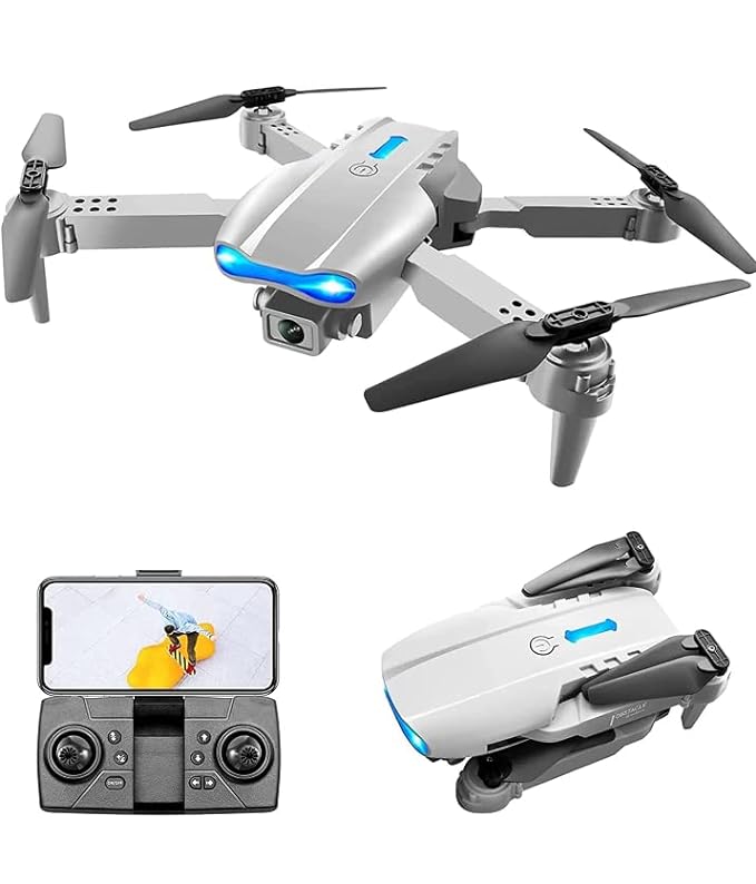 E99 Drone Camera – Foldable HD Single Camera Quadcopter with Remote Control