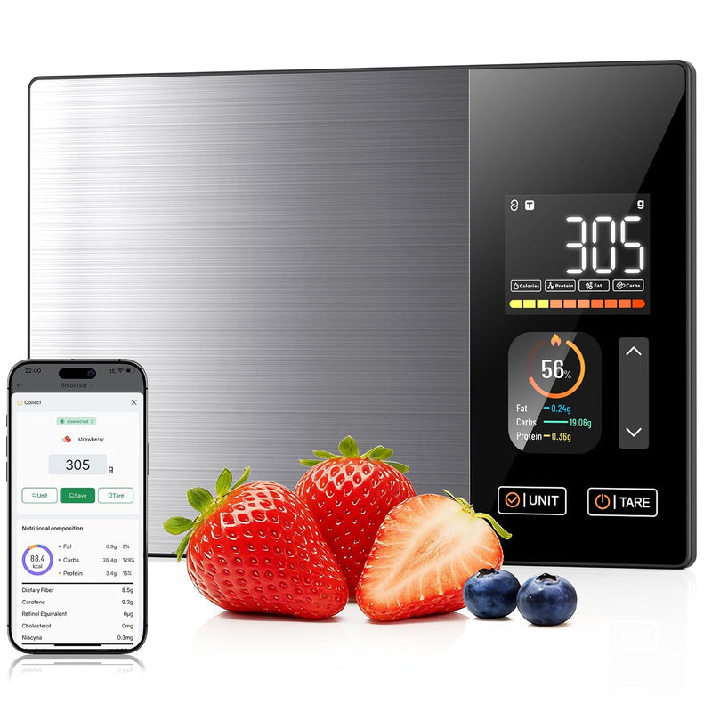Smart Kitchen Food Scale | Digital LCD Food Weighing Scale with High Precision for Cooking & Baking