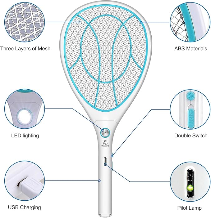 Rechargeable Mosquito Racket