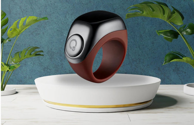 Digital Smart Zikr Ring – Rechargeable Islamic Tasbeeh Counter with OLED Display