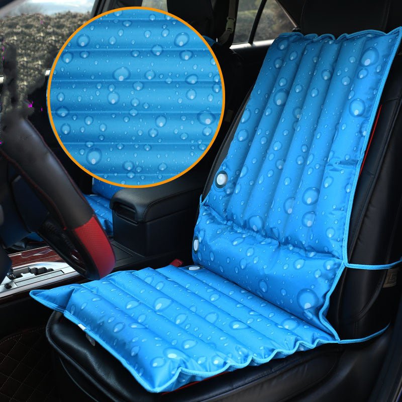 Cooling Ice Pad Water Car Seat Cushion – Breathable Summer Cooling Seat Mat for Cars & Office Chairs Ⓢ